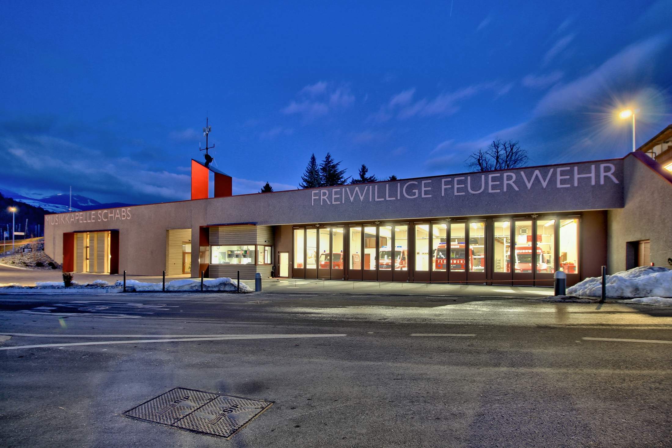 Mehrzweckhaus, Schabs