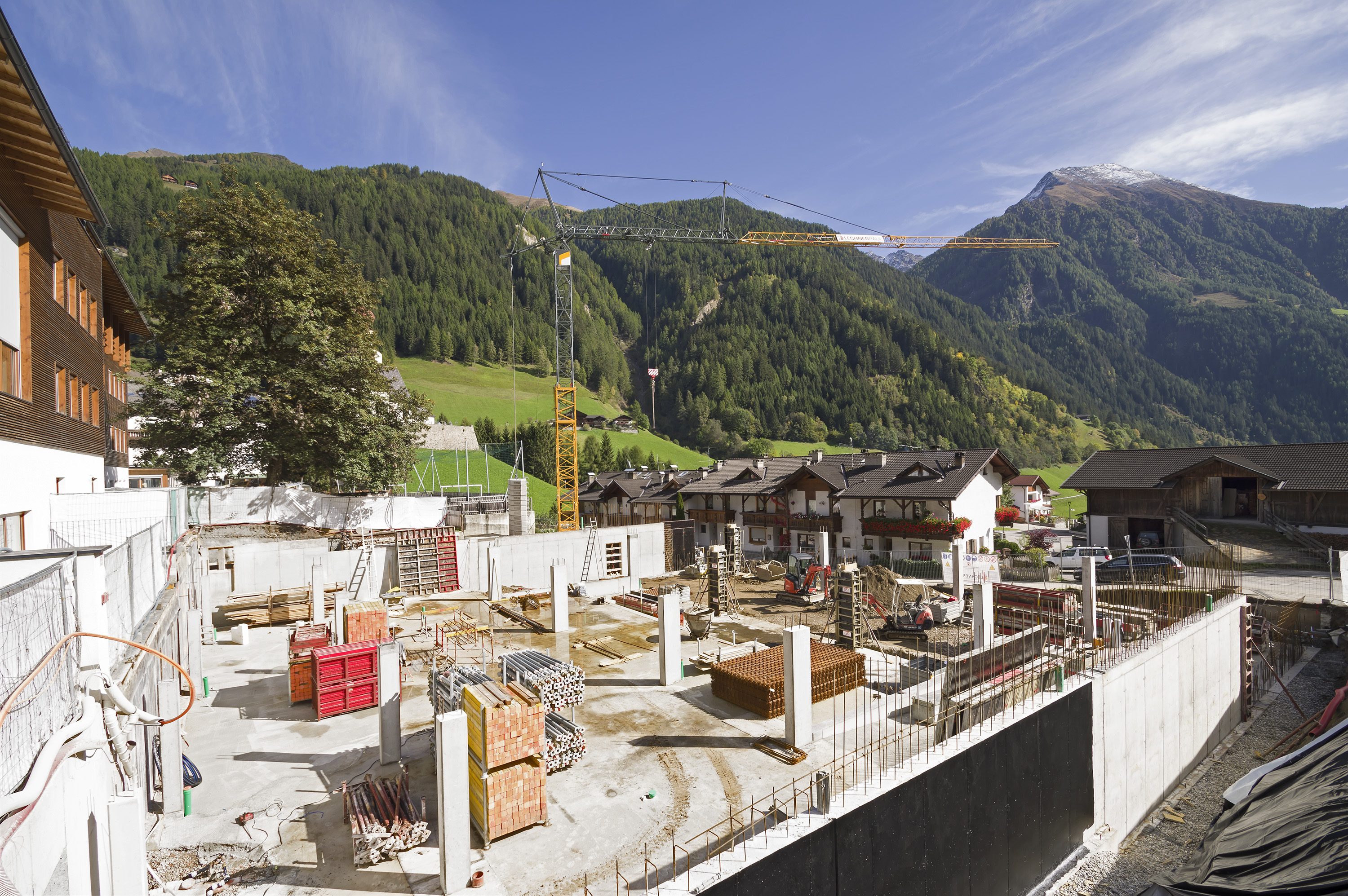 Festplatz und Tiefgarage, Pfunders/Vintl