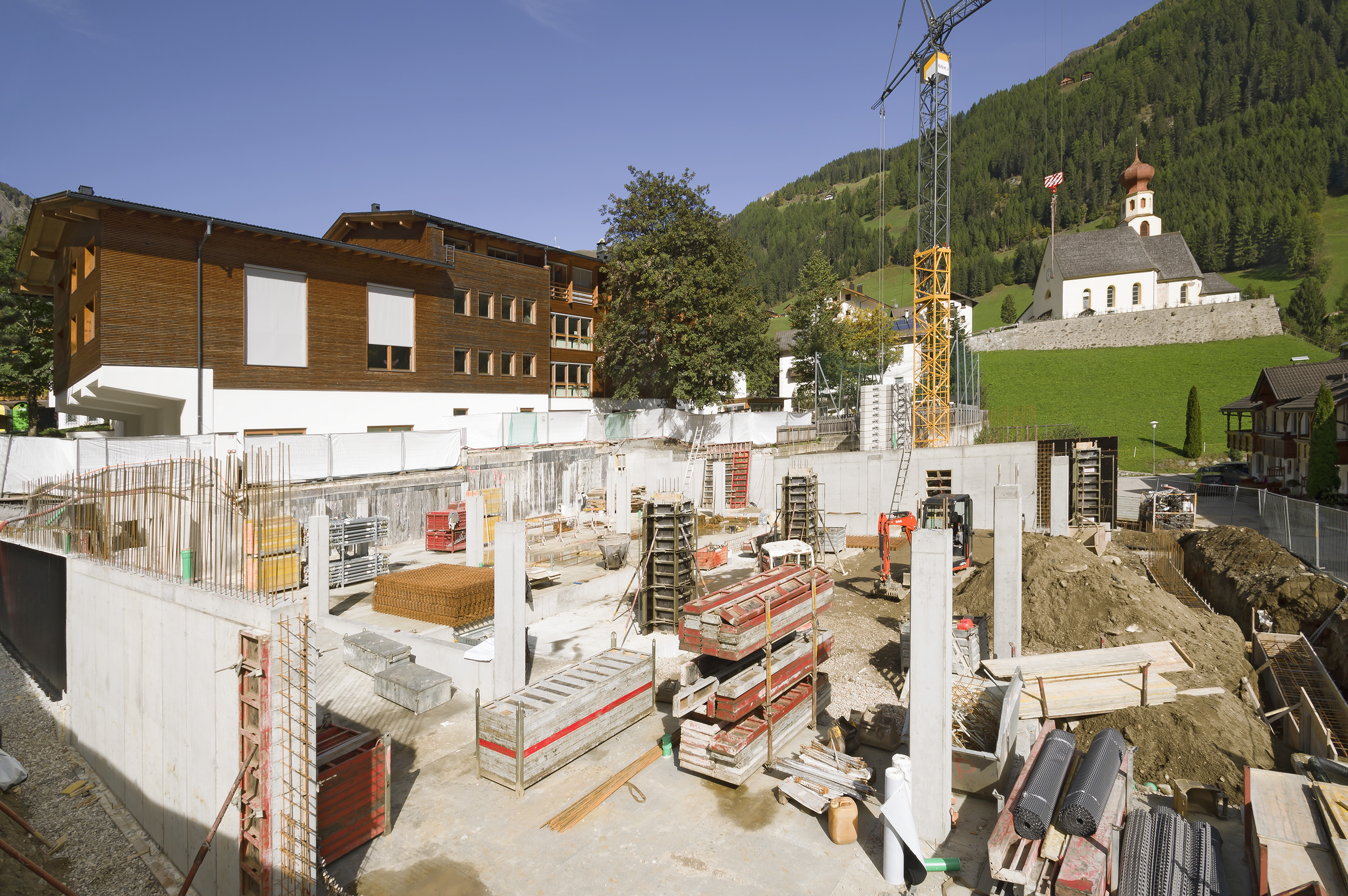 Festplatz und Tiefgarage, Pfunders/Vintl