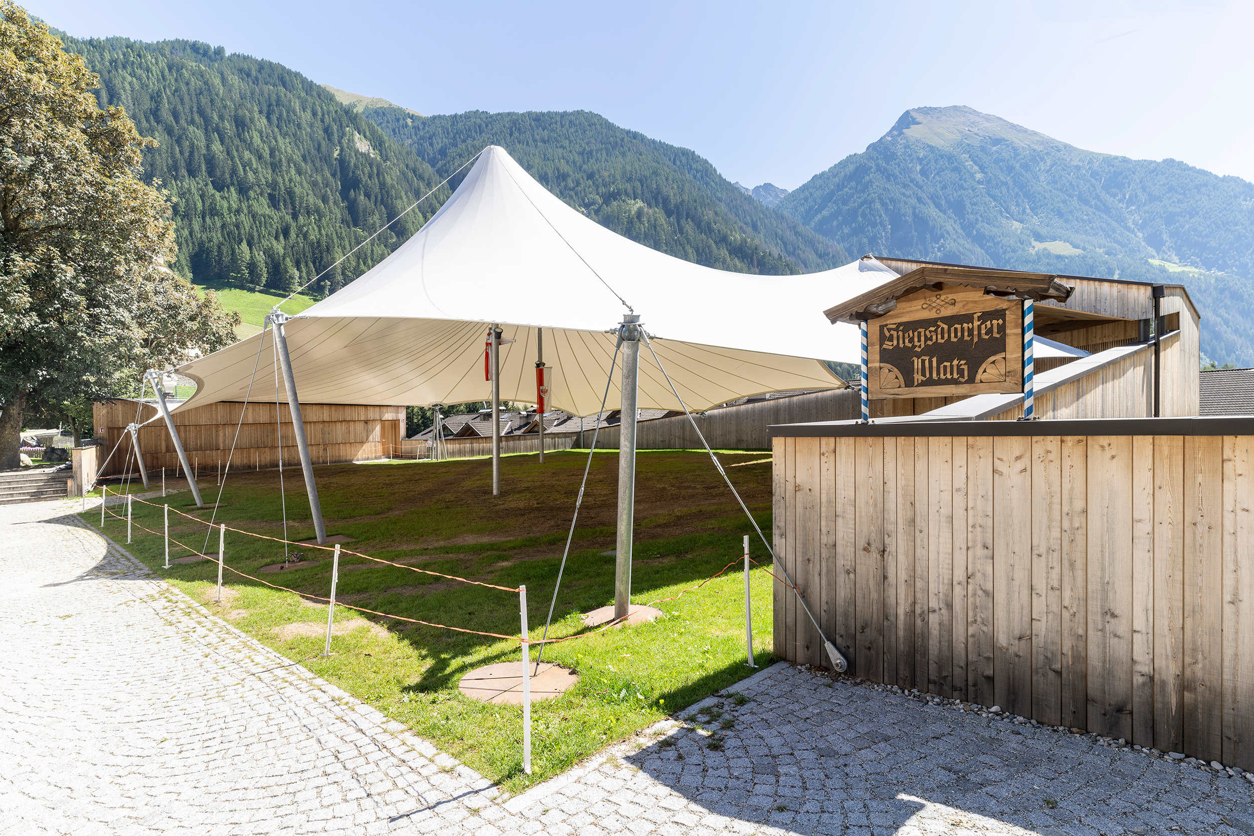 Festplatz und Tiefgarage, Pfunders/Vintl