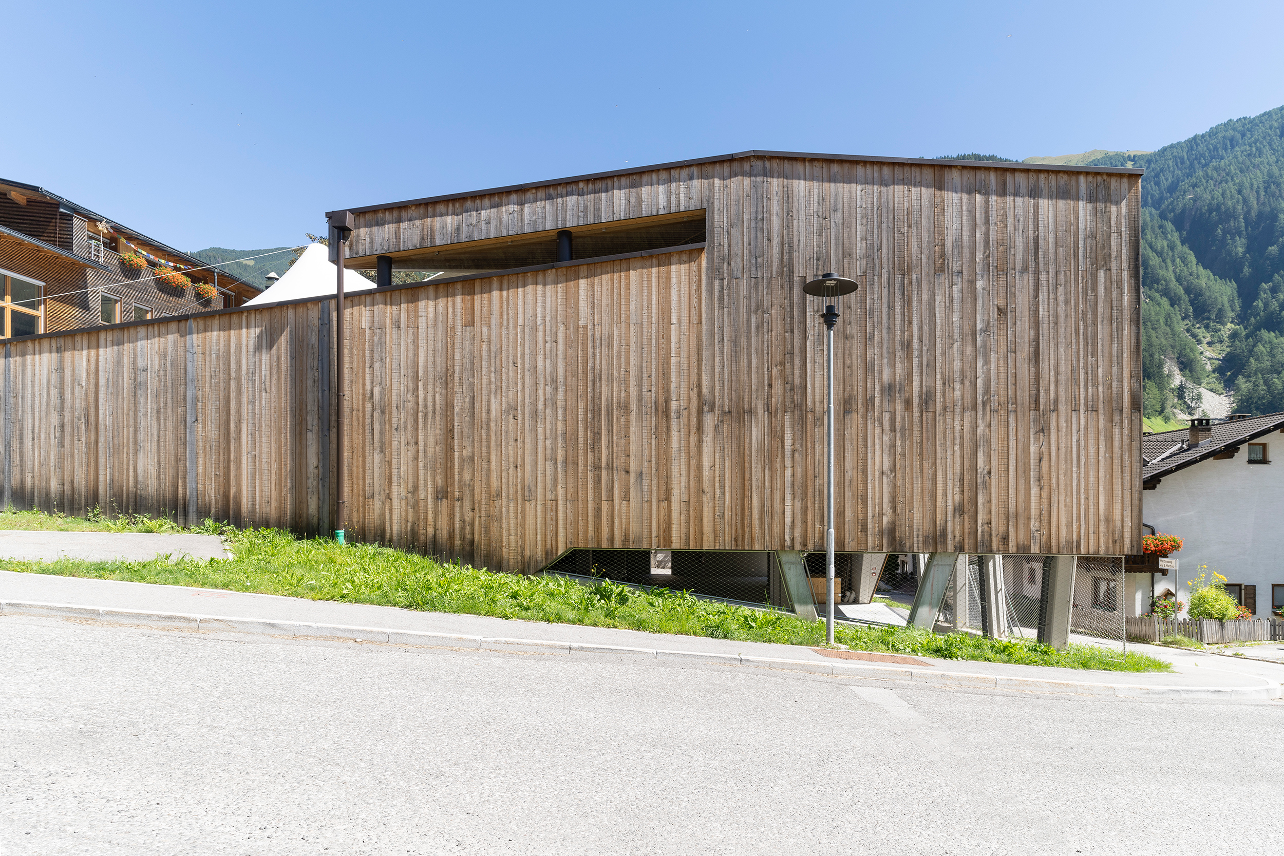 Festplatz und Tiefgarage, Pfunders/Vintl