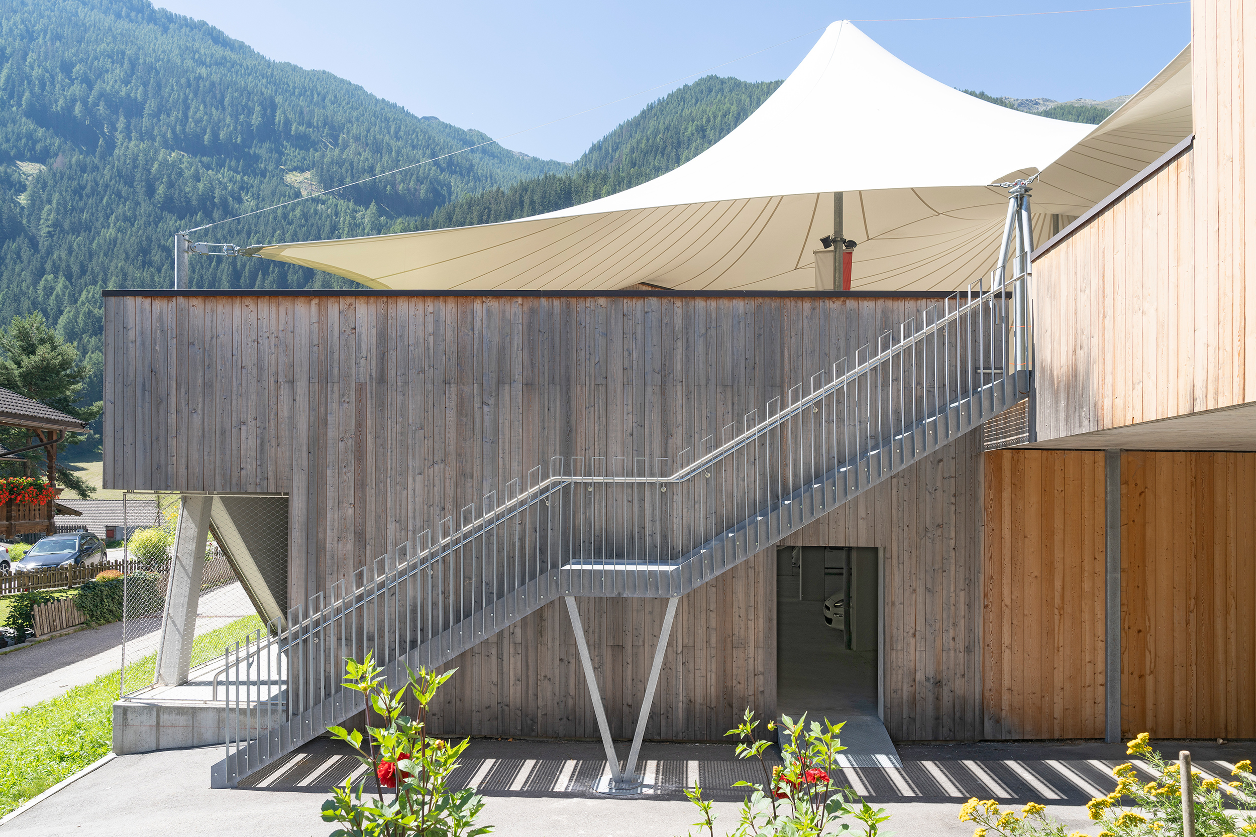 Festplatz und Tiefgarage, Pfunders/Vintl